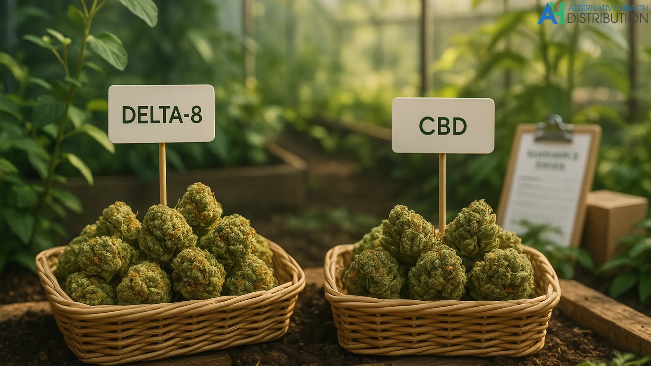 Delta‑8 Flower vs. CBD Flower