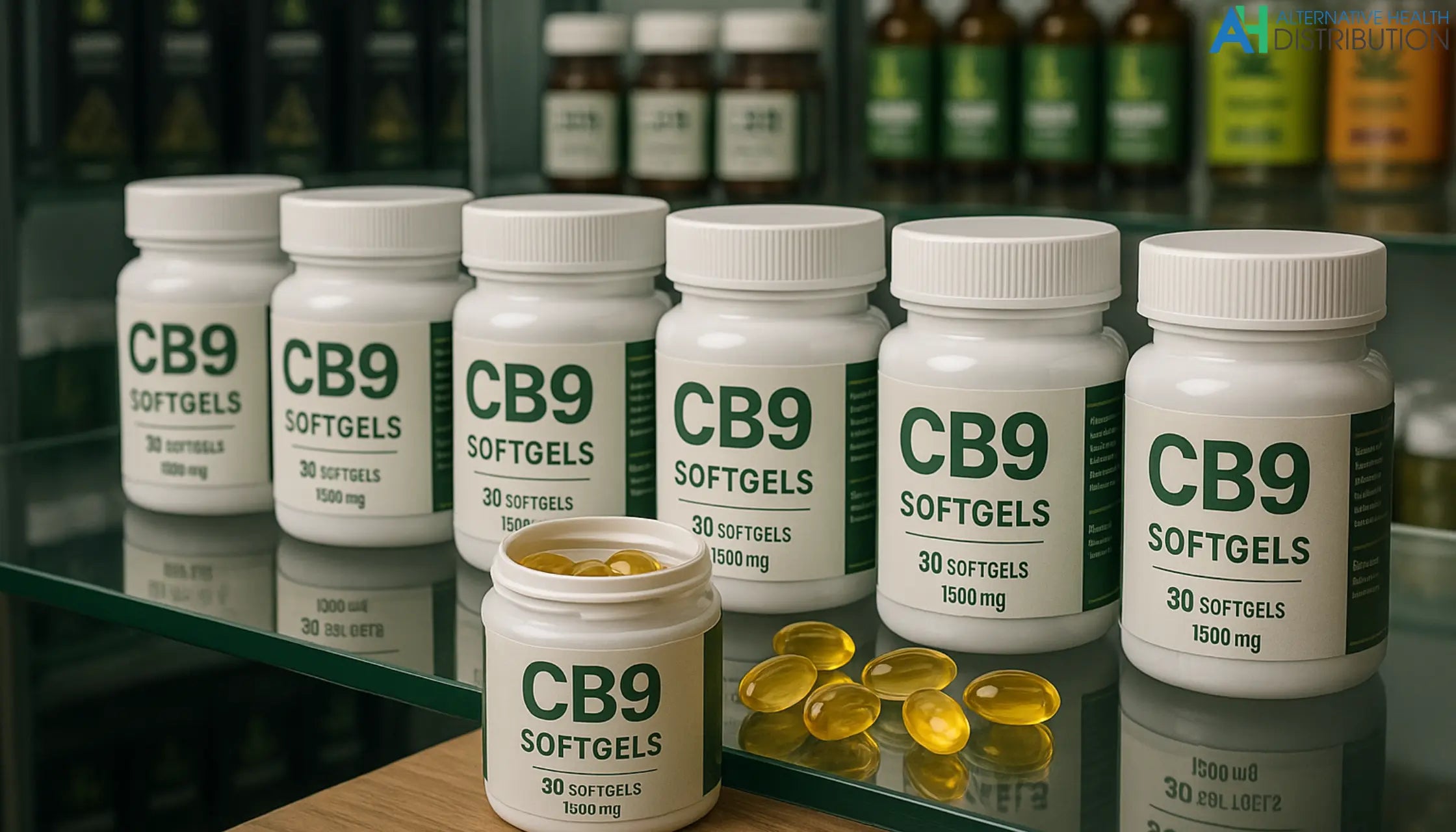 CB9 Softgels for Retailers