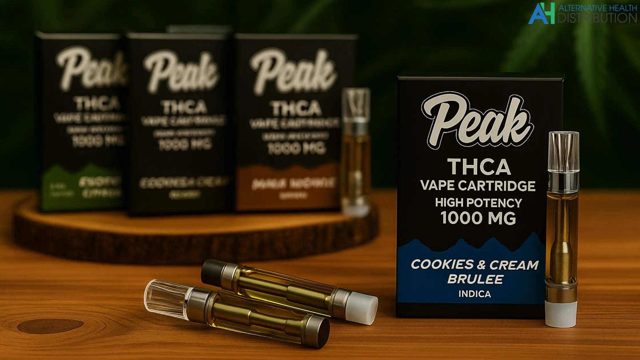 Peak THCA Carts: Elevating Retail with High-Potency Vapes - AH DIST