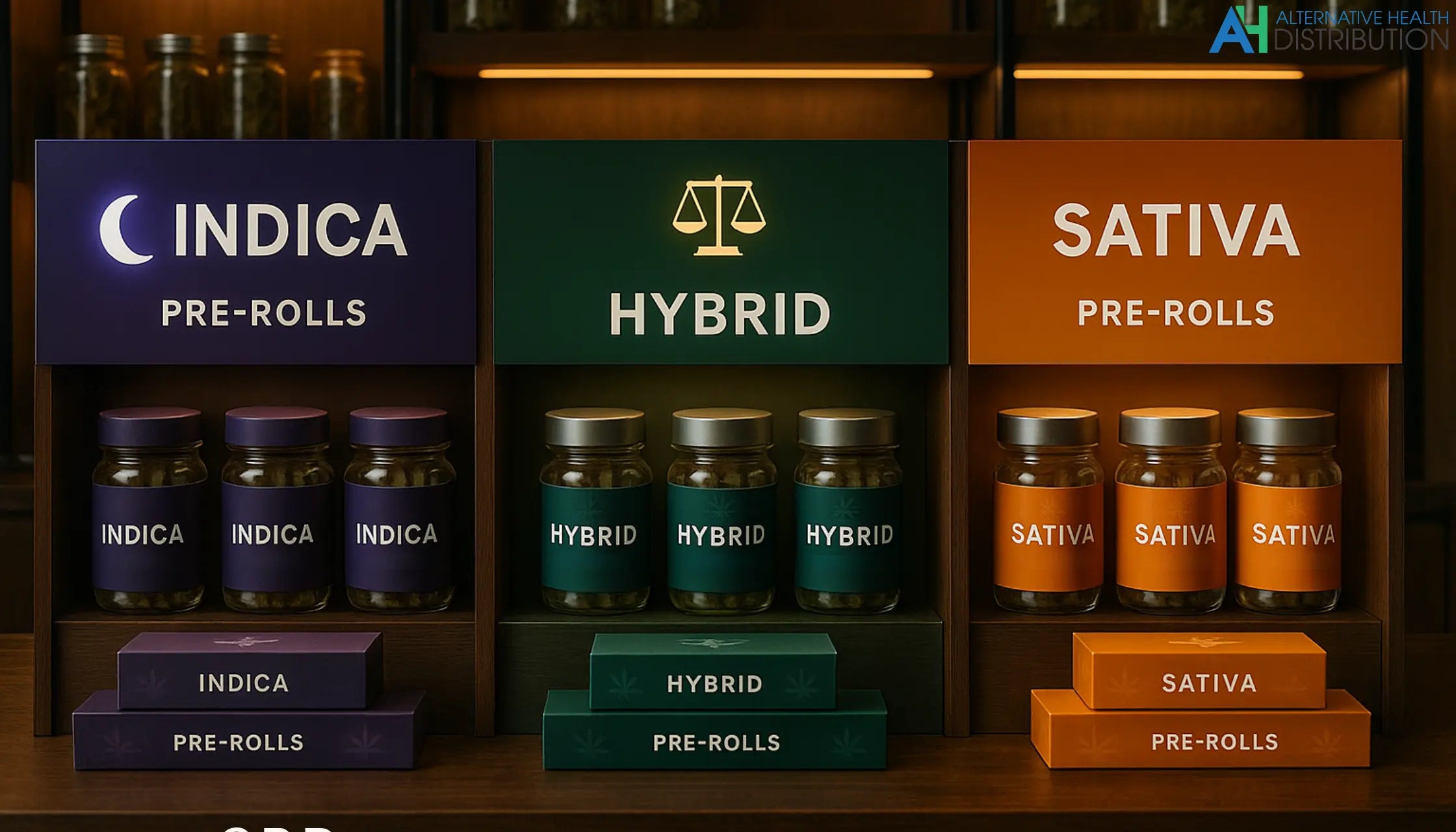 Pre-Rolls by Strain Type: Indica, Sativa & Hybrid