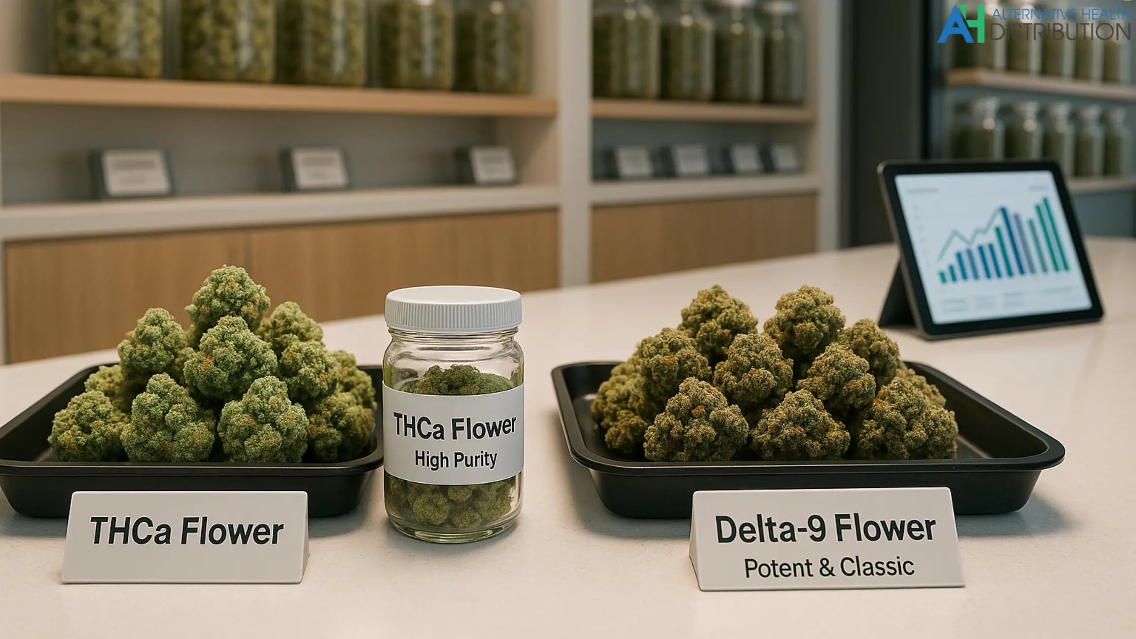 THCA Flower vs. Delta 9 Flower