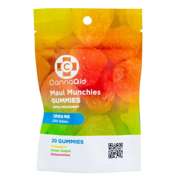 CA-CBD Gummies Maui Munchies 1000mg