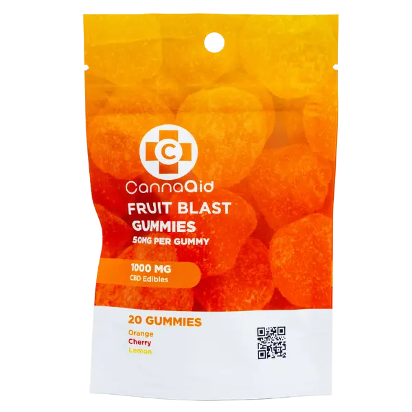 CA-CBD Gummies Fruit Blast 1000mg