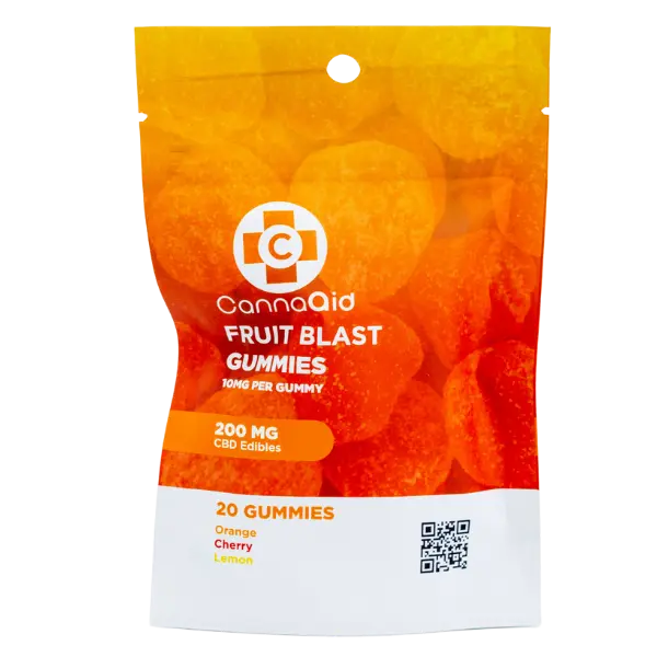 CA-CBD Gummies Fruit Blast 200mg