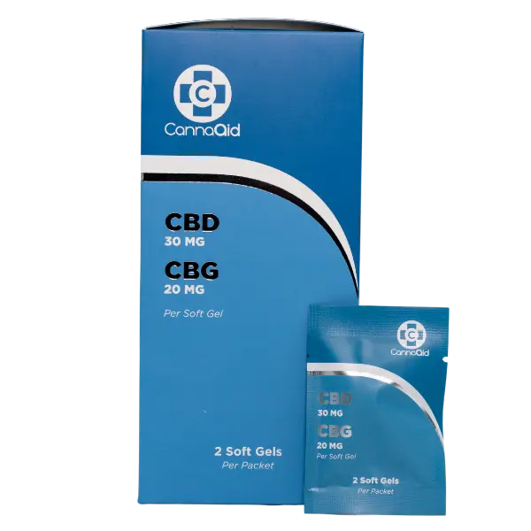CA - CBD CBG Gel caps Tower3