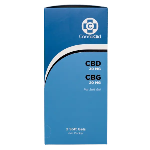 CA - CBD CBG Gel caps Tower