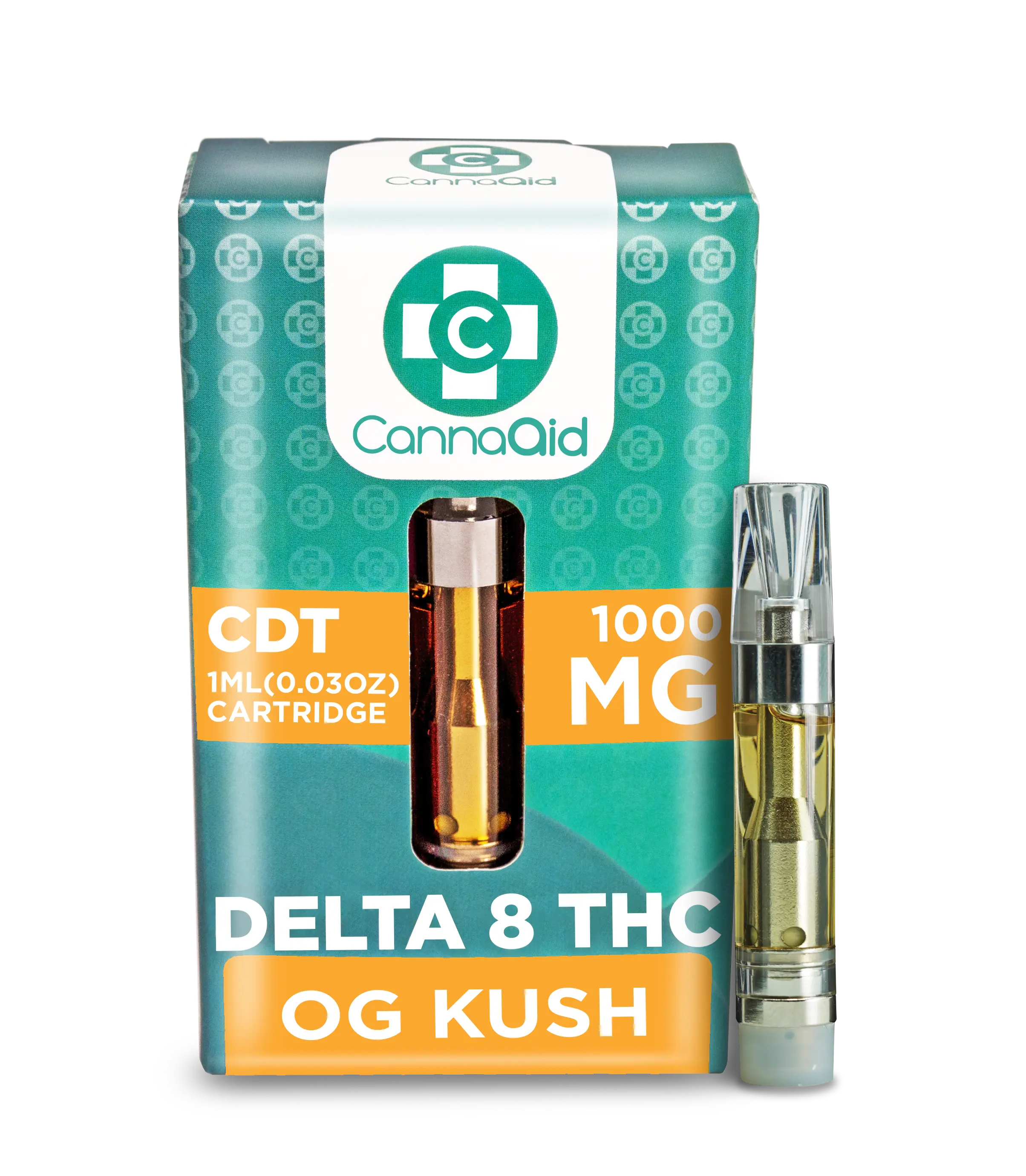 Buy Delta 8 OG KUSH Vape Cartridge Wholesale CannaAid