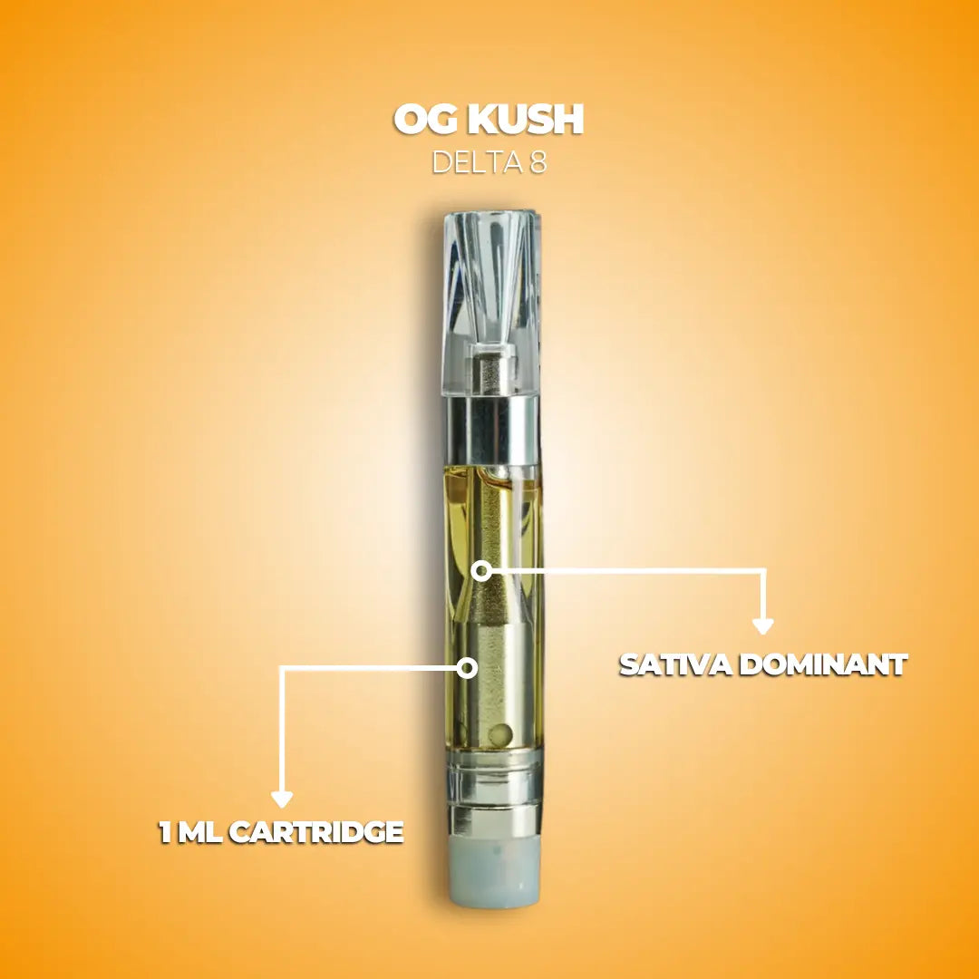 Buy Delta 8 OG KUSH Vape Cartridge Wholesale CannaAid