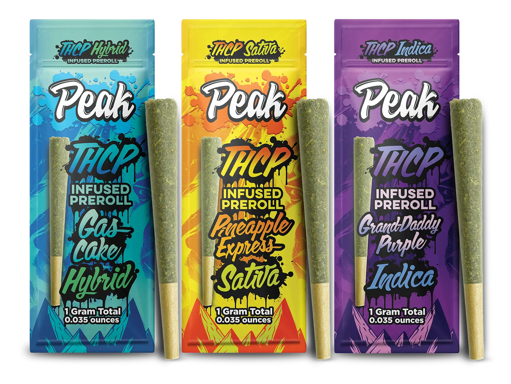Buy Florida Compliant - Peak THCP Infused Pre-roll Wholesale AH DIST