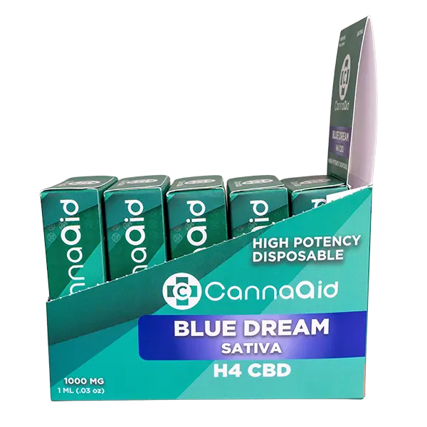 Cannaaid H4 + CBD Purple Kush High Potency Disposables 1 ml