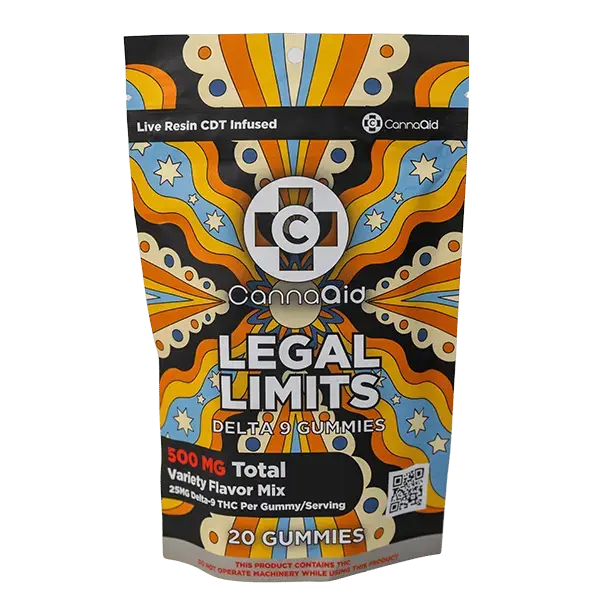Delta 9 THC Gummies – Tropical Mix CannaAid