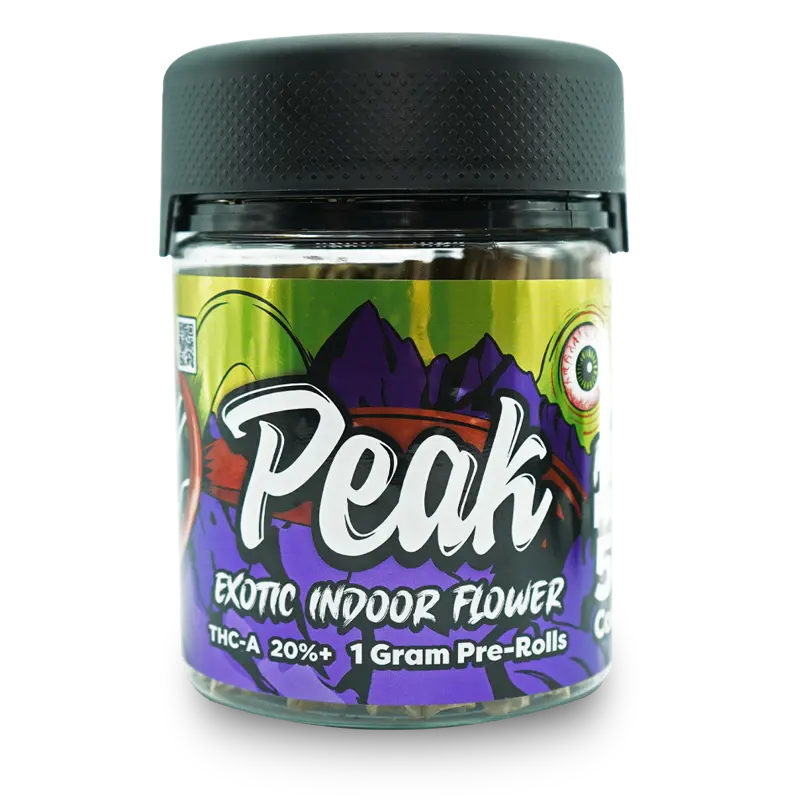 thca indoor flower party pack 50 ct front logo