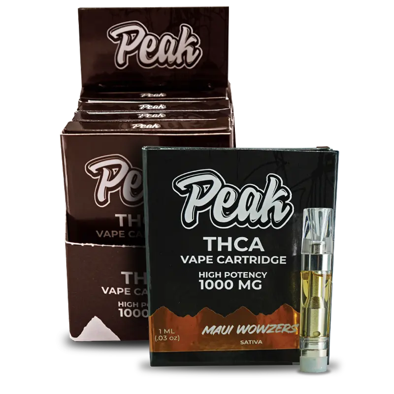 pos box THCA cartridges peak