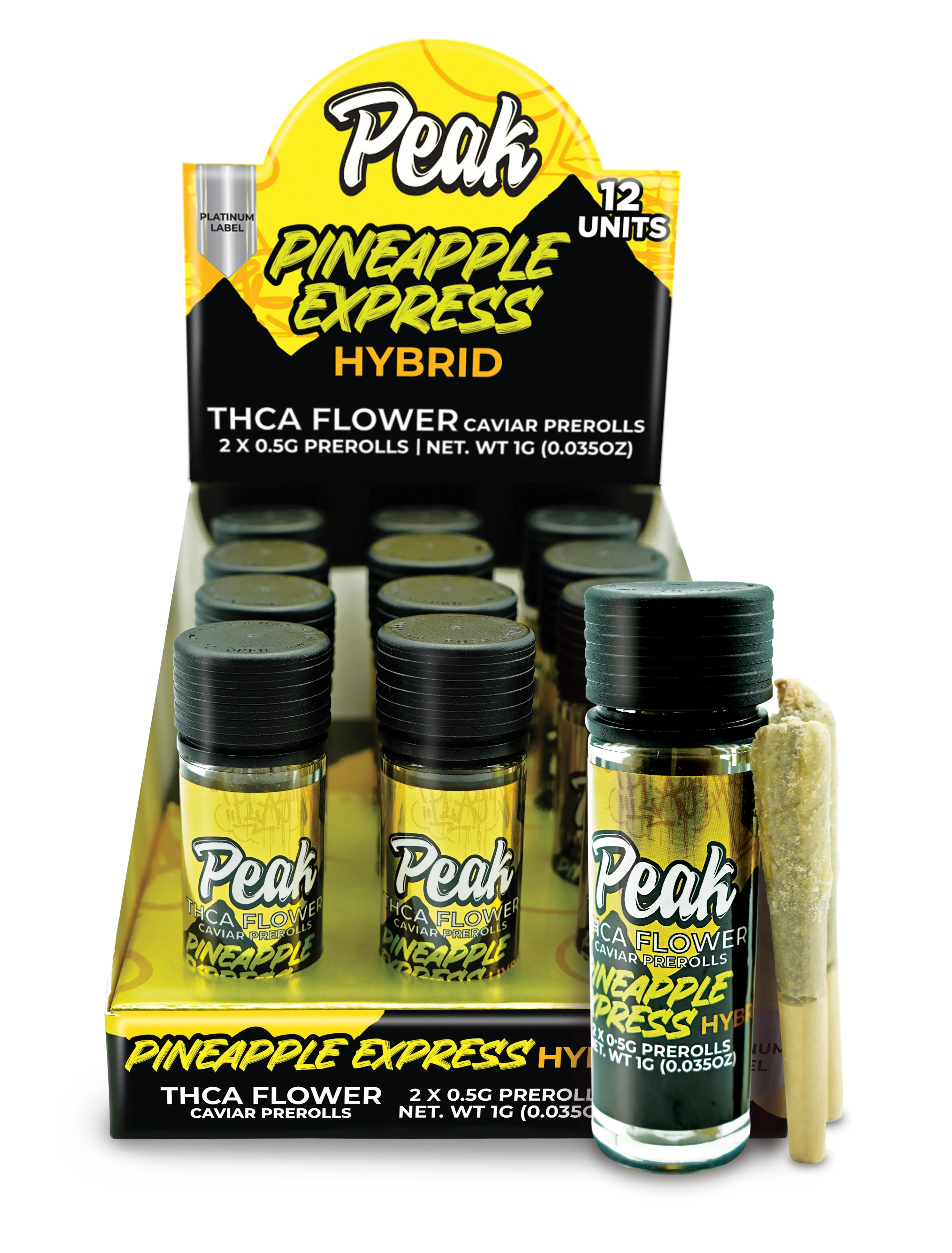 Buy Peak THCA Caviar Diamond Pre-Roll 1G x12 (Bulk) Wholesale AH DIST