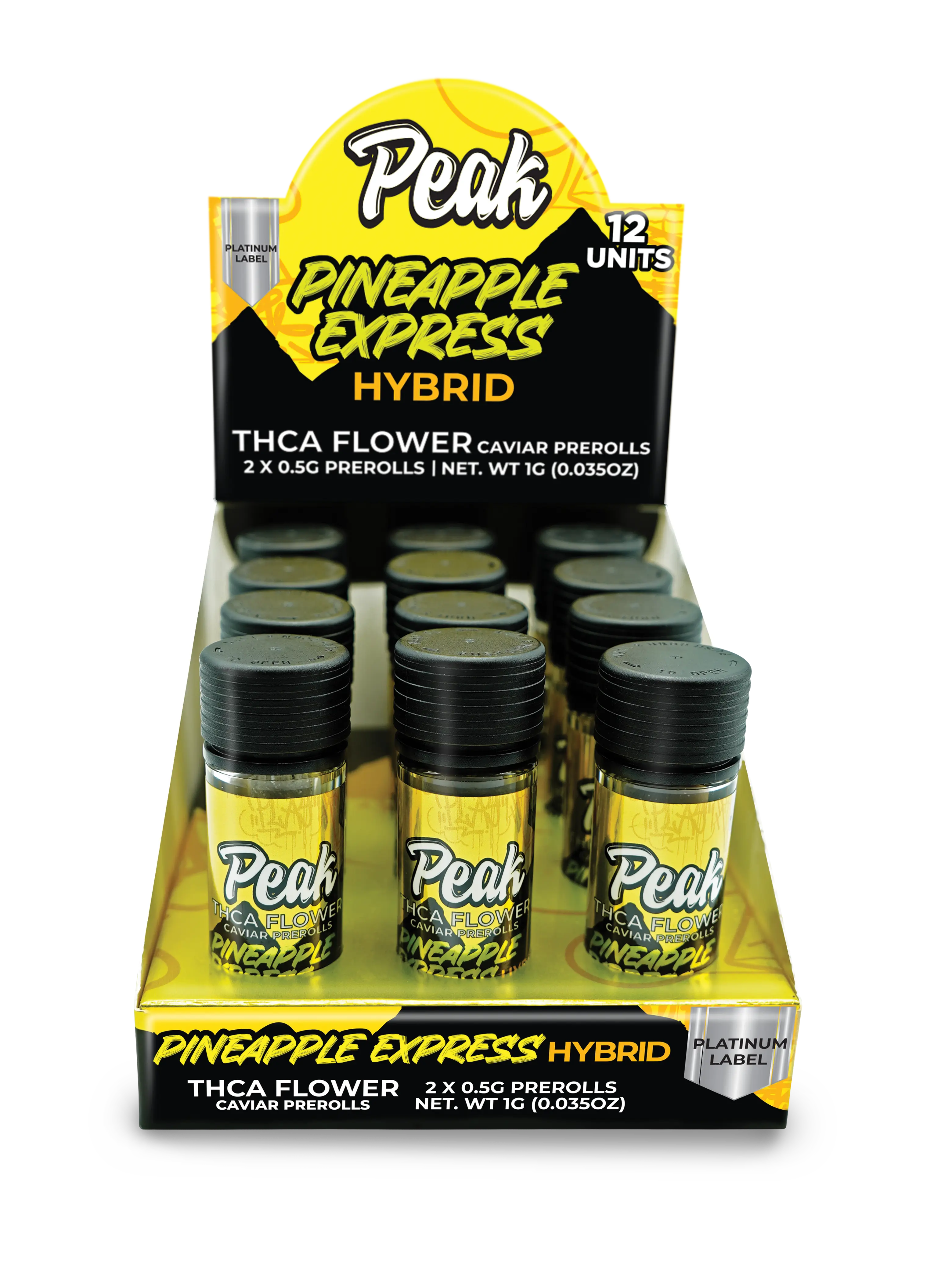 Buy Peak THCA Caviar Diamond Pre-Roll 1G x12 (Bulk) Wholesale AH DIST