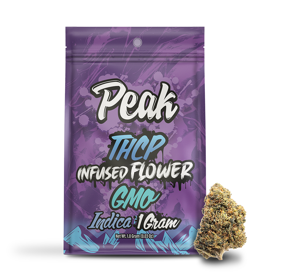 Buy Peak THCP Infused 1G Flower Bags - 30ct (Bulk) Wholesale AH DIST