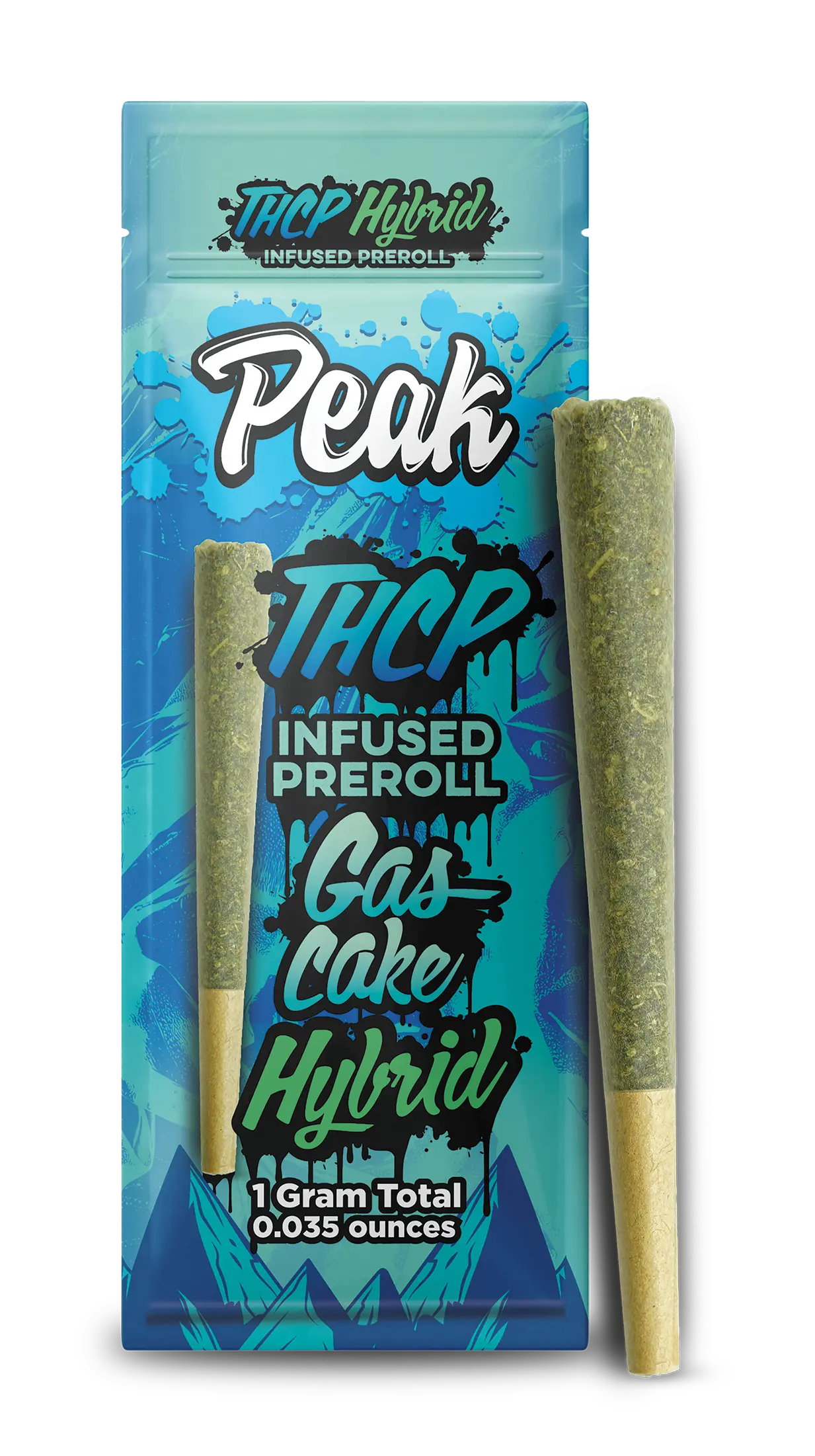 Buy Peak THCP Infused Hybrid Gas Cake Pre-roll x10 Wholesale AH DIST