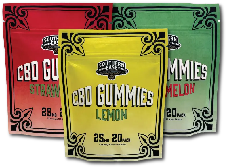 Buy Southern Ease CBD Gummies - 25mg 20ct Wholesale Southern Ease