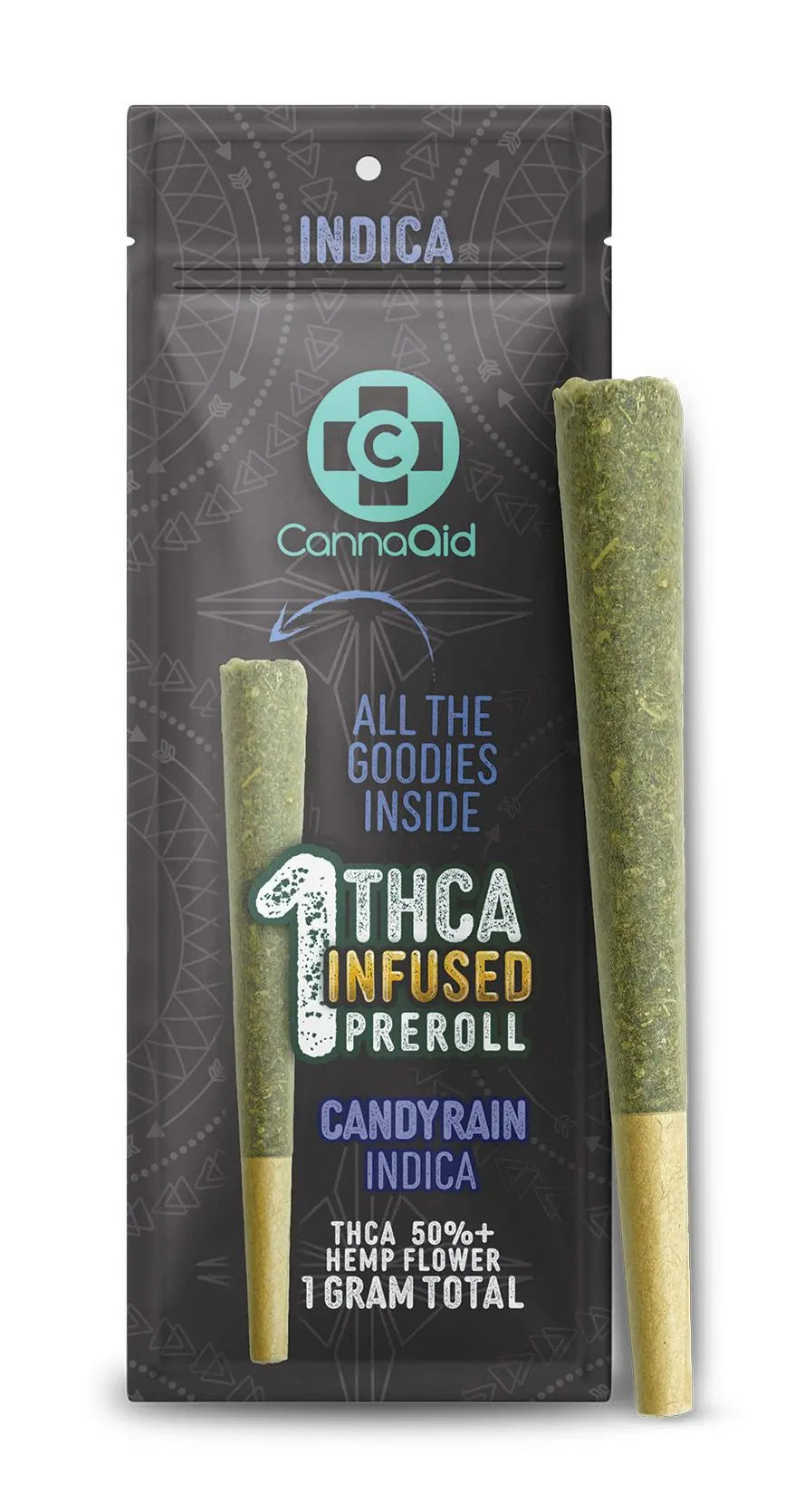 Buy THCA Infused Preroll 1 Gram 1CT x10 (Bulk) Wholesale CannaAid