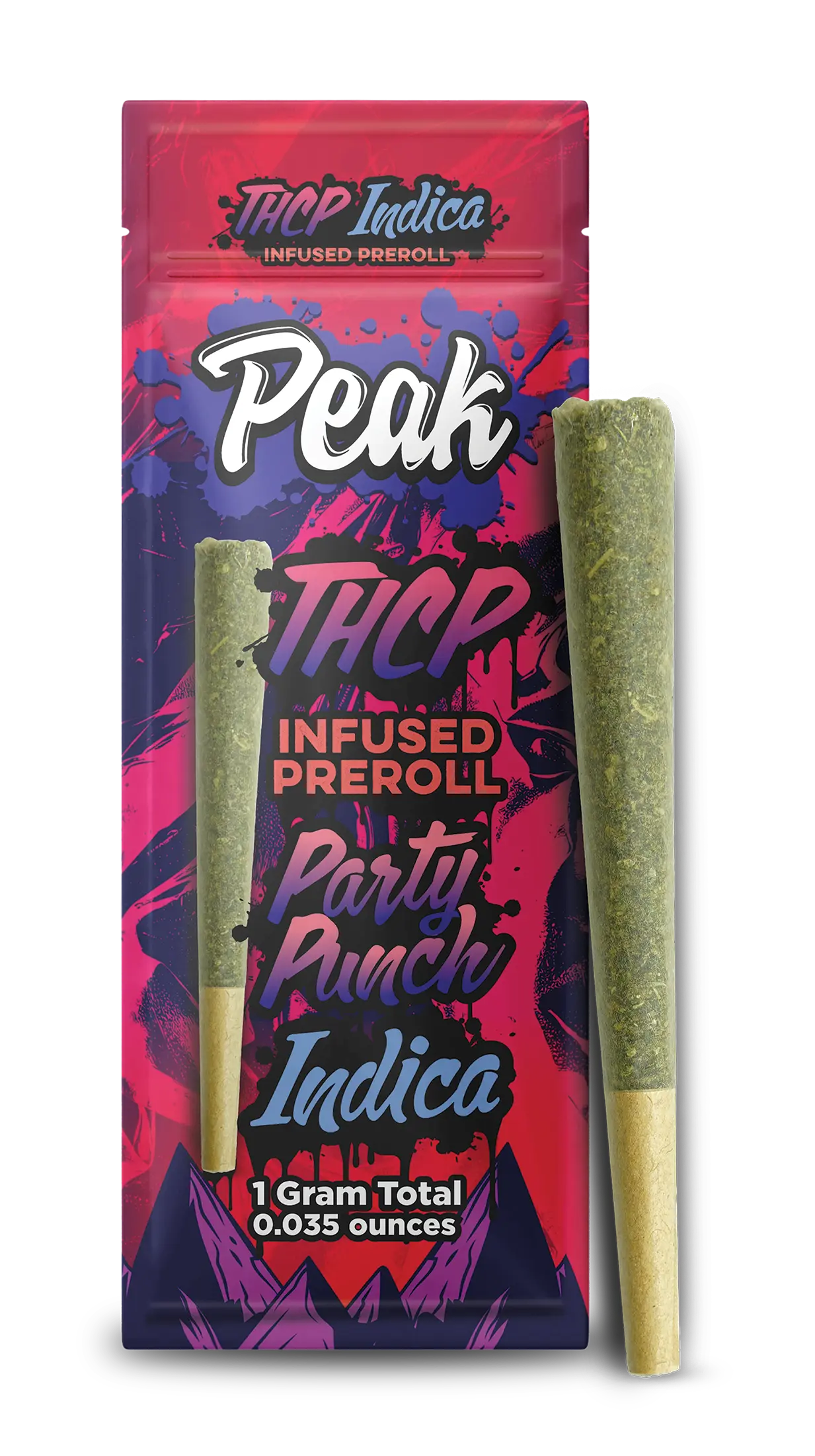 Buy THCP Infused Indica Party Punch Pre-roll x10 Wholesale AH DIST