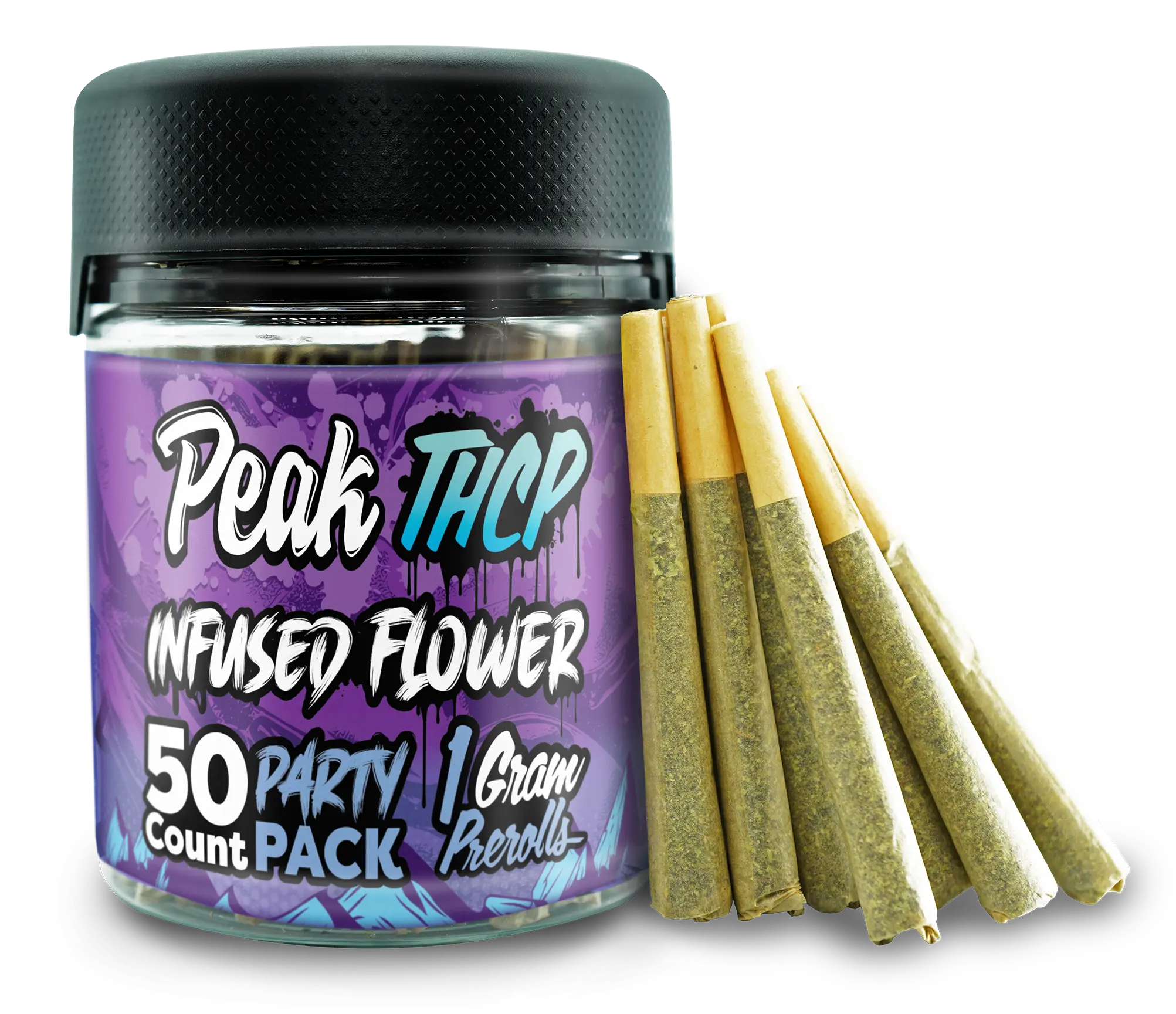 Buy THCP Infused Prerolls - 1G Party Pack (50ct) Wholesale AH DIST
