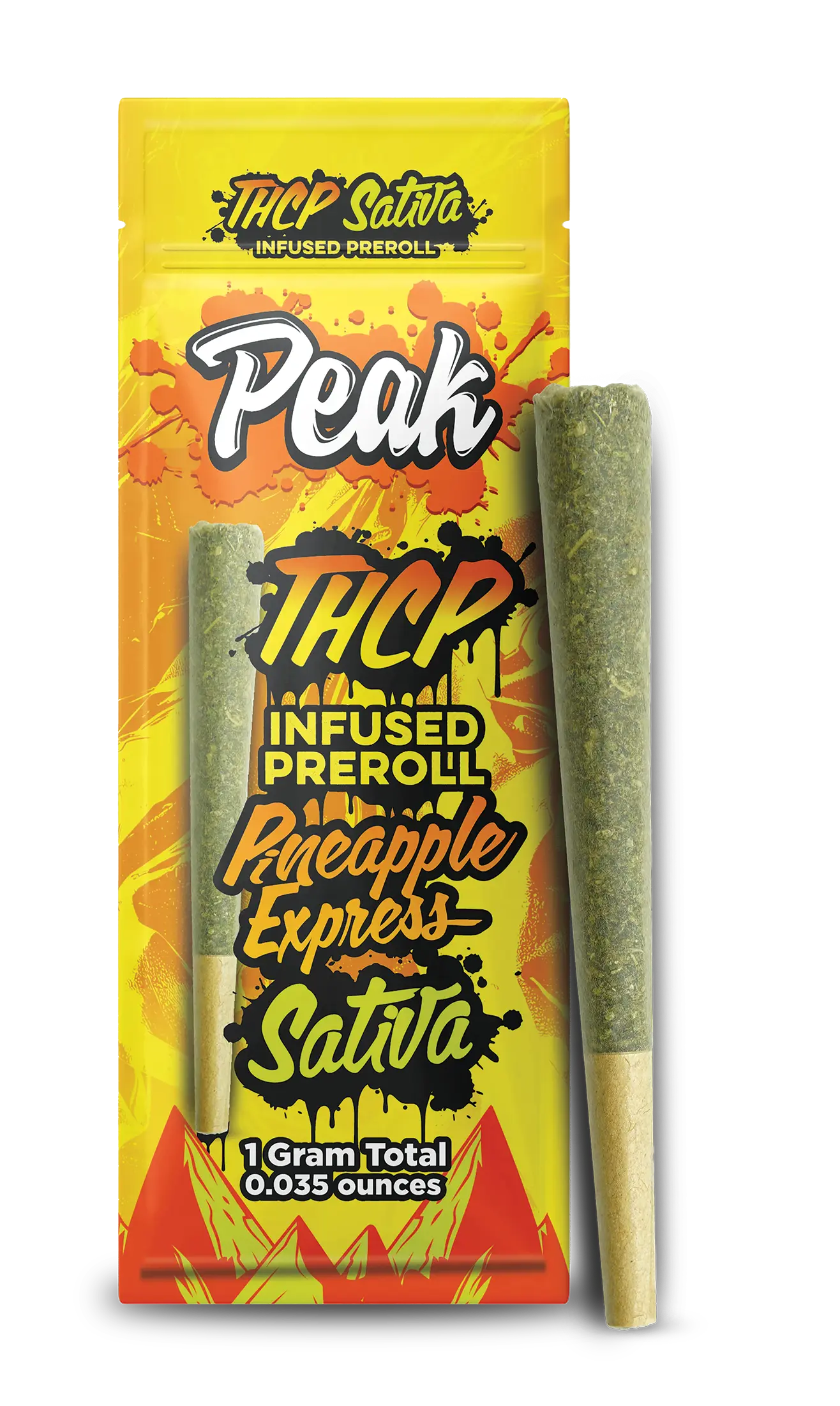 Buy THCP Infused Sativa Pineapple Express Pre-roll x10 Wholesale AH DIST