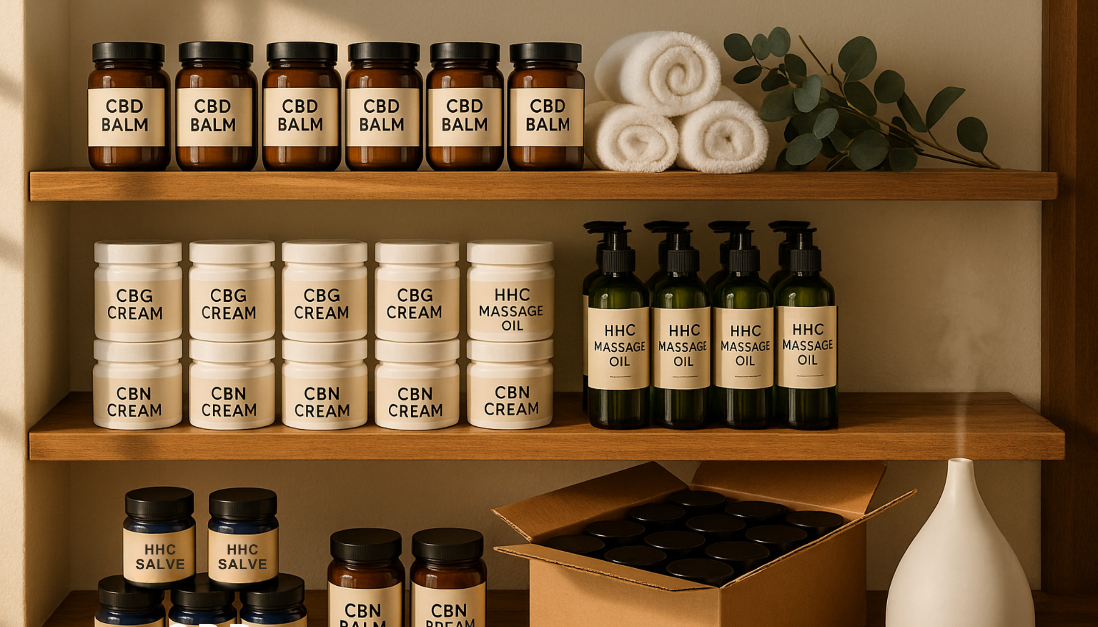 Bulk Hemp Topicals 