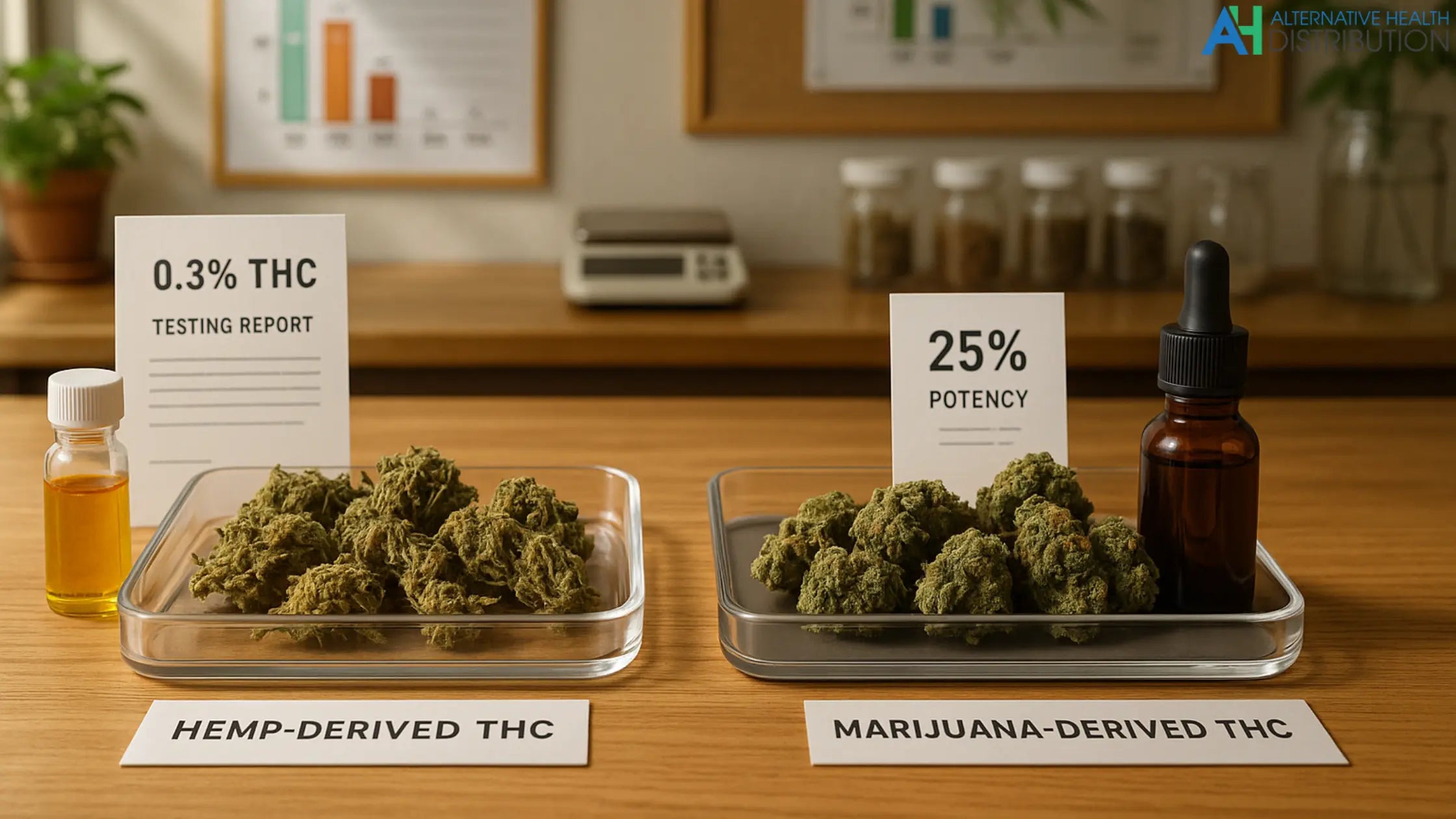 Hemp Derived THC Vs. Marijuana Derived THC