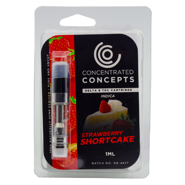 CC-D8 Vape Cart - Strawberry Shortcake