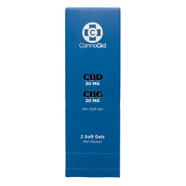 CA - CBD CBG Gel caps Tower2