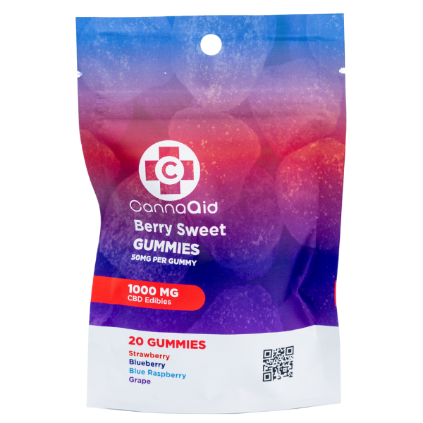 CA-CBD Gummies Berry Sweet 1000mg