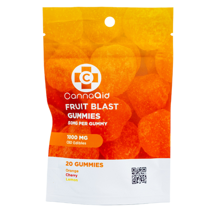 CA-CBD Gummies Fruit Blast 1000mg