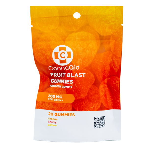 CA-CBD Gummies Fruit Blast 200mg