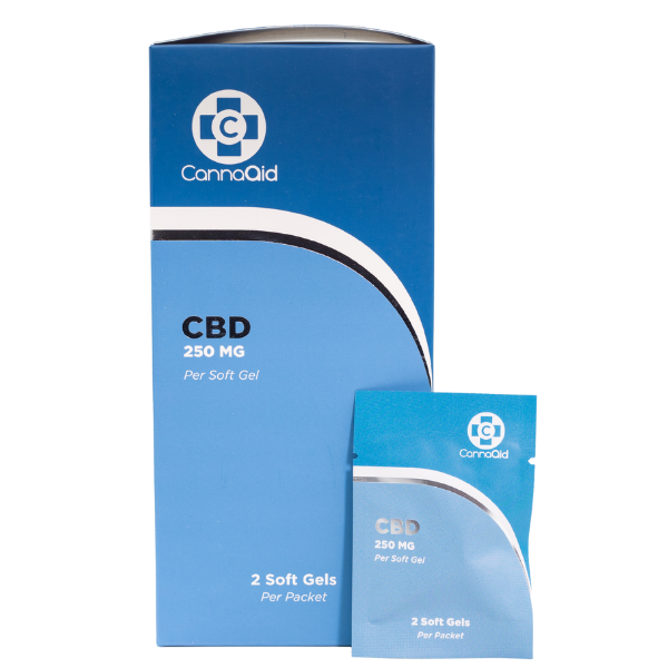 CA-CBD Soft Gels Tower