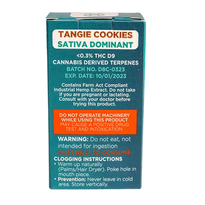 Delta 8 Tangie Cookies Vape Cartridge CannaAid