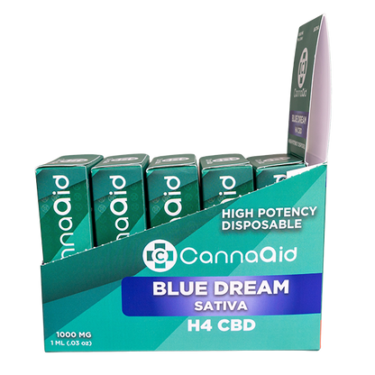 Cannaaid H4 + CBD Purple Kush High Potency Disposables 1 ml