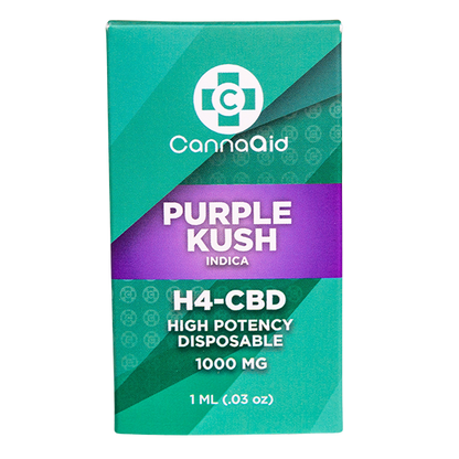 Cannaaid H4 + CBD Purple Kush High Potency Disposables 1 ml