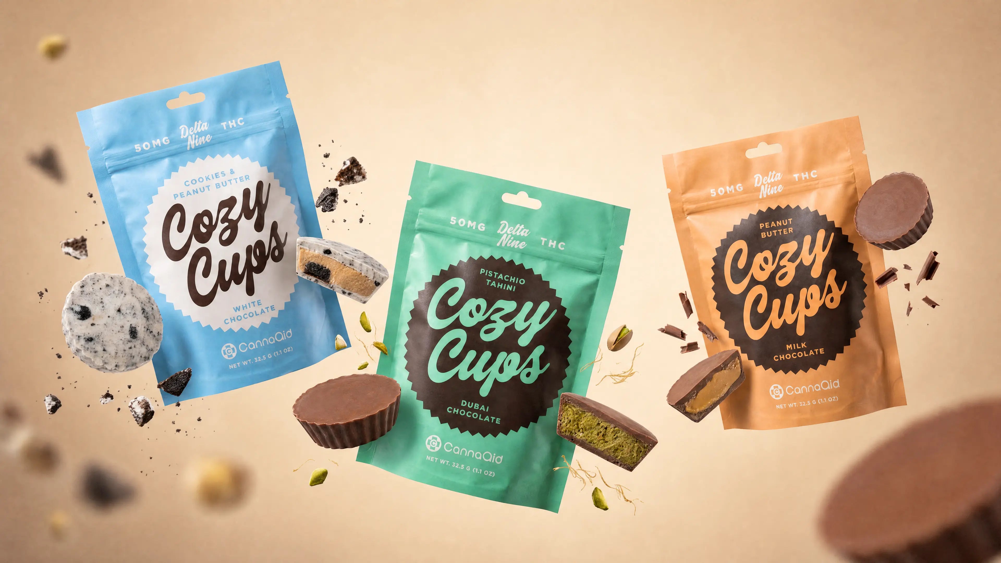 Buy CannaAid Cozy Cups - 50mg (10ct) Wholesale CannaAid