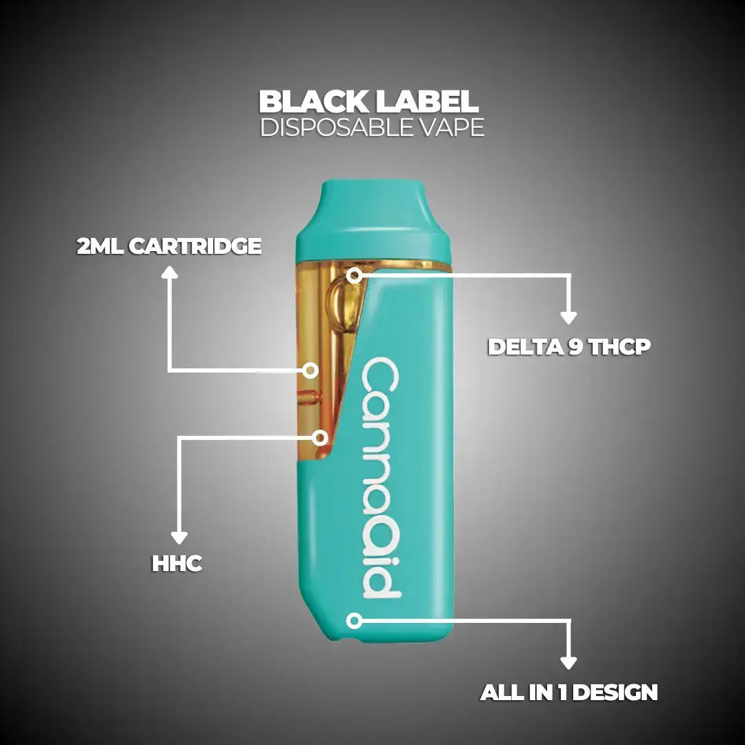 Florida Compliant - Black Label HHC+D9 THCP - AH DIST Florida Compliant - Black Label HHC+D9 THCP - AH DIST