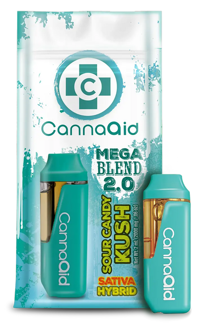 Buy Florida Compliant - Mega Blend 2.0 D8+D9+THCV+THCP Wholesale AH DIST