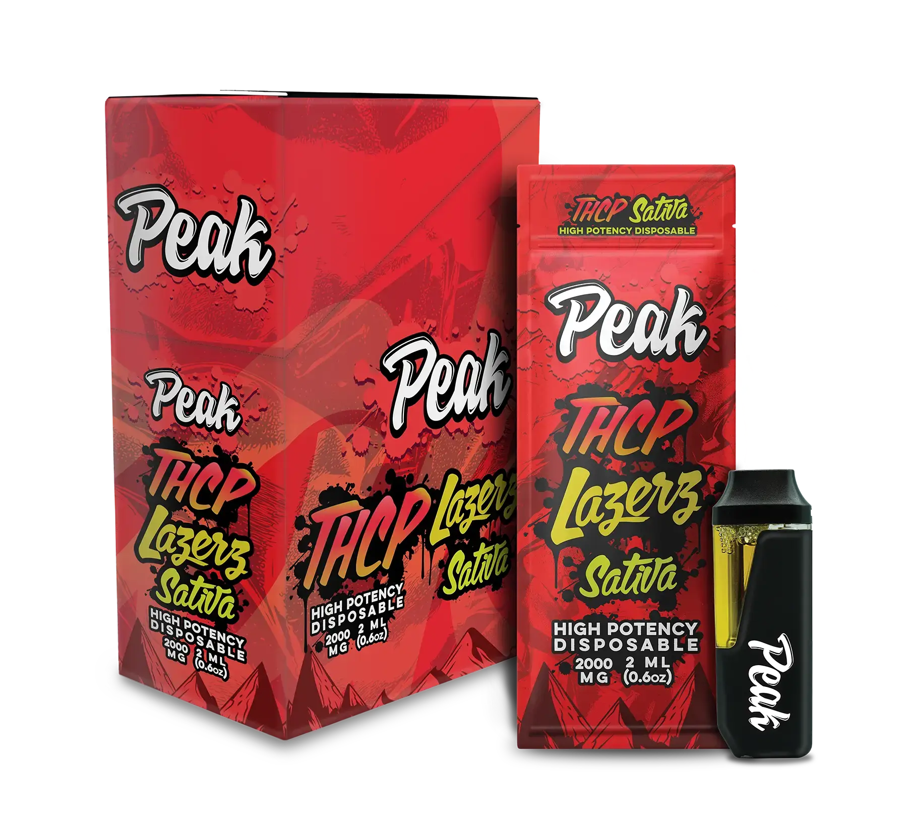 Florida Compliant - Peak THCP 2ml Disposable - AH DIST Florida Compliant - Peak THCP 2ml Disposable - AH DIST