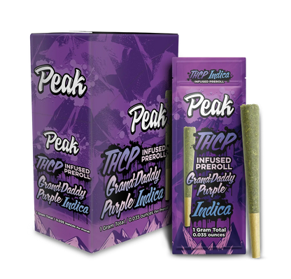 Buy THCP Infused Indica GrandDaddy Purple Pre-roll x10 Wholesale AH DIST