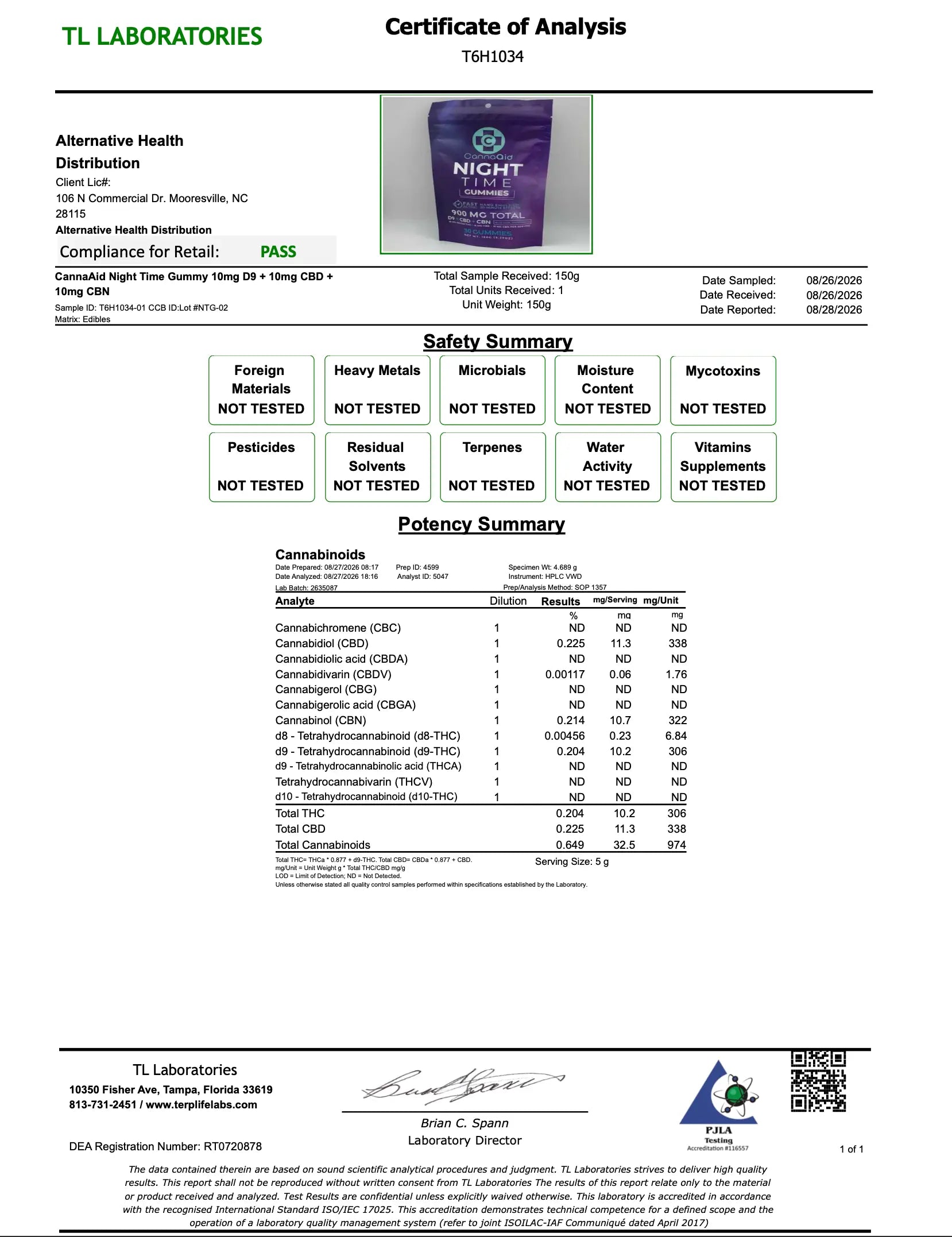 Buy Florida State Compliant D9 Gummies Wholesale AH DIST
