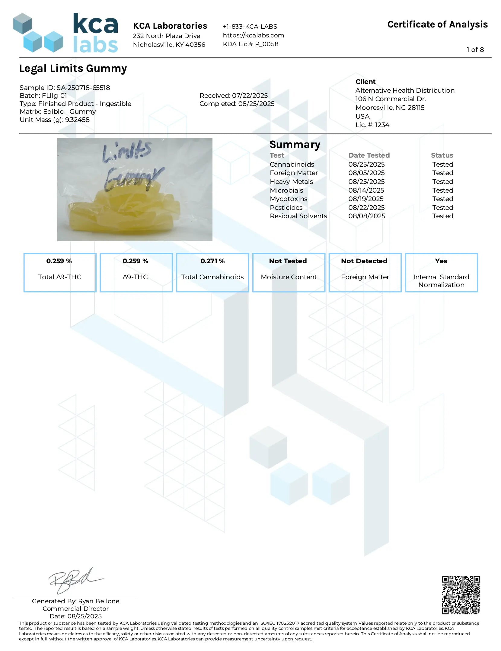 Buy Legal Limits Delta 9 THC Gummies Wholesale CannaAid