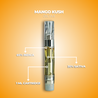 Delta 8 Mango Kush Vape Cartridge