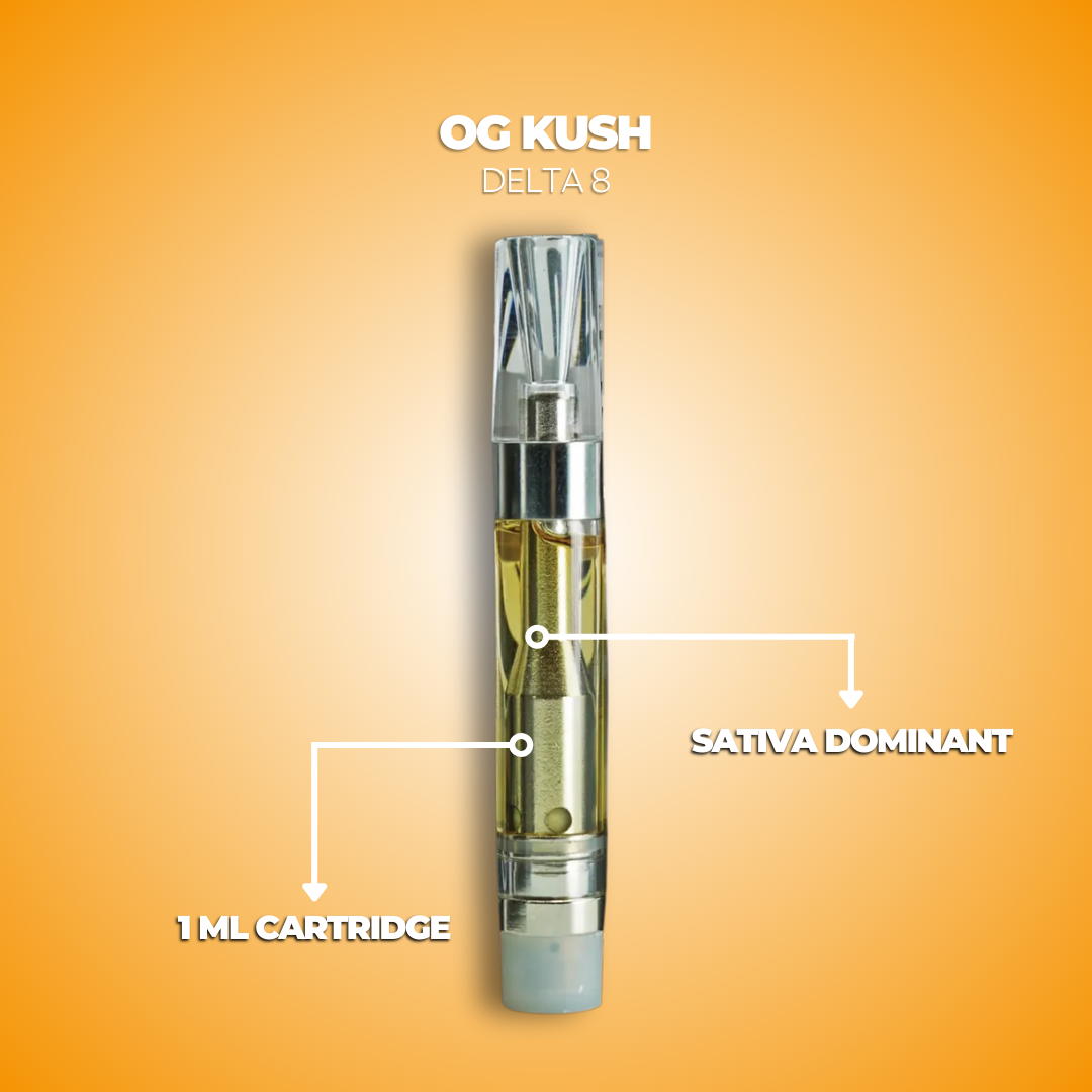 Delta 8 OG KUSH Vape Cartridge