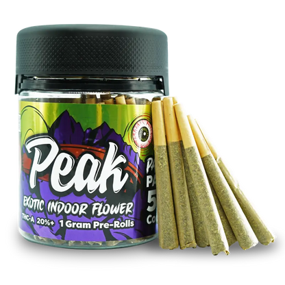 thca indoor flower party pack 50 ct pre rolls