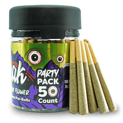 thca indoor flower party pack 50 ct pre rolls 2