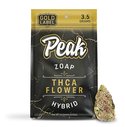 Buy Peak Gold Label THCA Flower - 3.5g (Bulk) Wholesale AH DIST