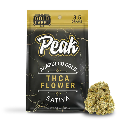 Buy Peak Gold Label THCA Flower - 3.5g (Bulk) Wholesale AH DIST